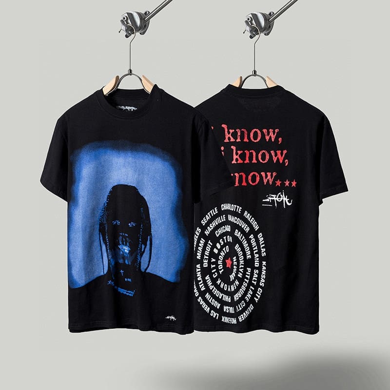 Playstation Travis Scott Puff Print T-Shirt