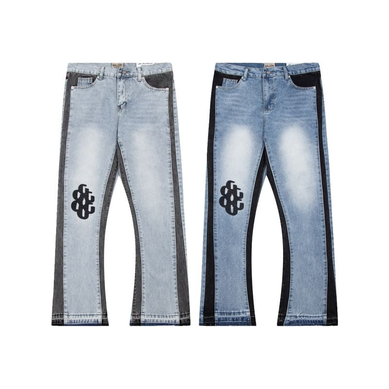 Gallery Dept Vintage Splash Ink Bell-Bottoms