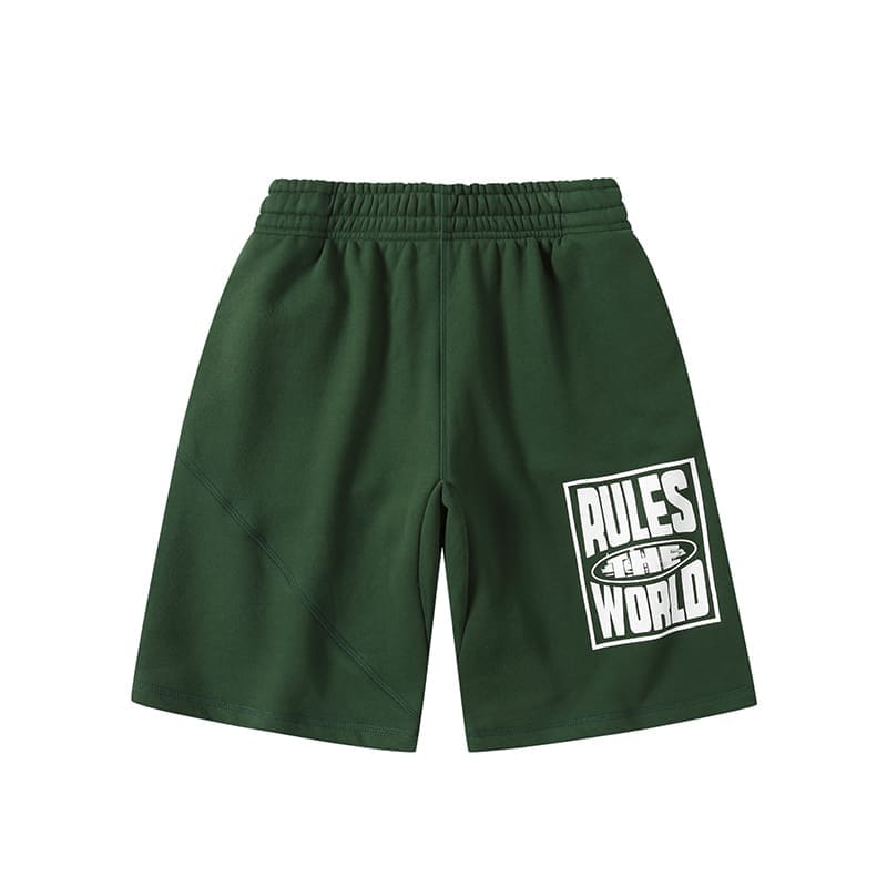 Corteiz Style Hip Hop Print Knitted Shorts