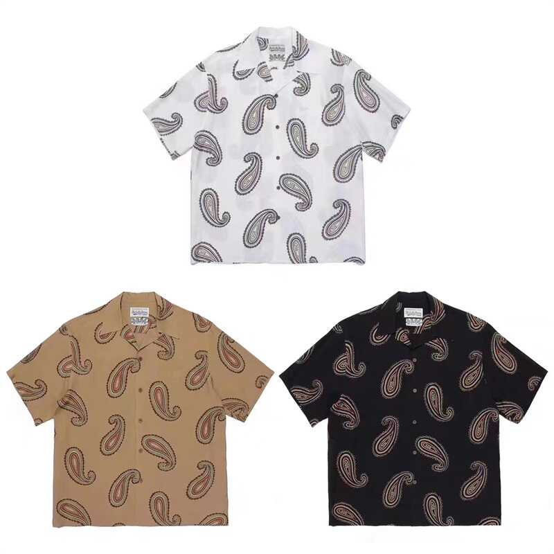 Wacko Maria Paisley Print Shirt
