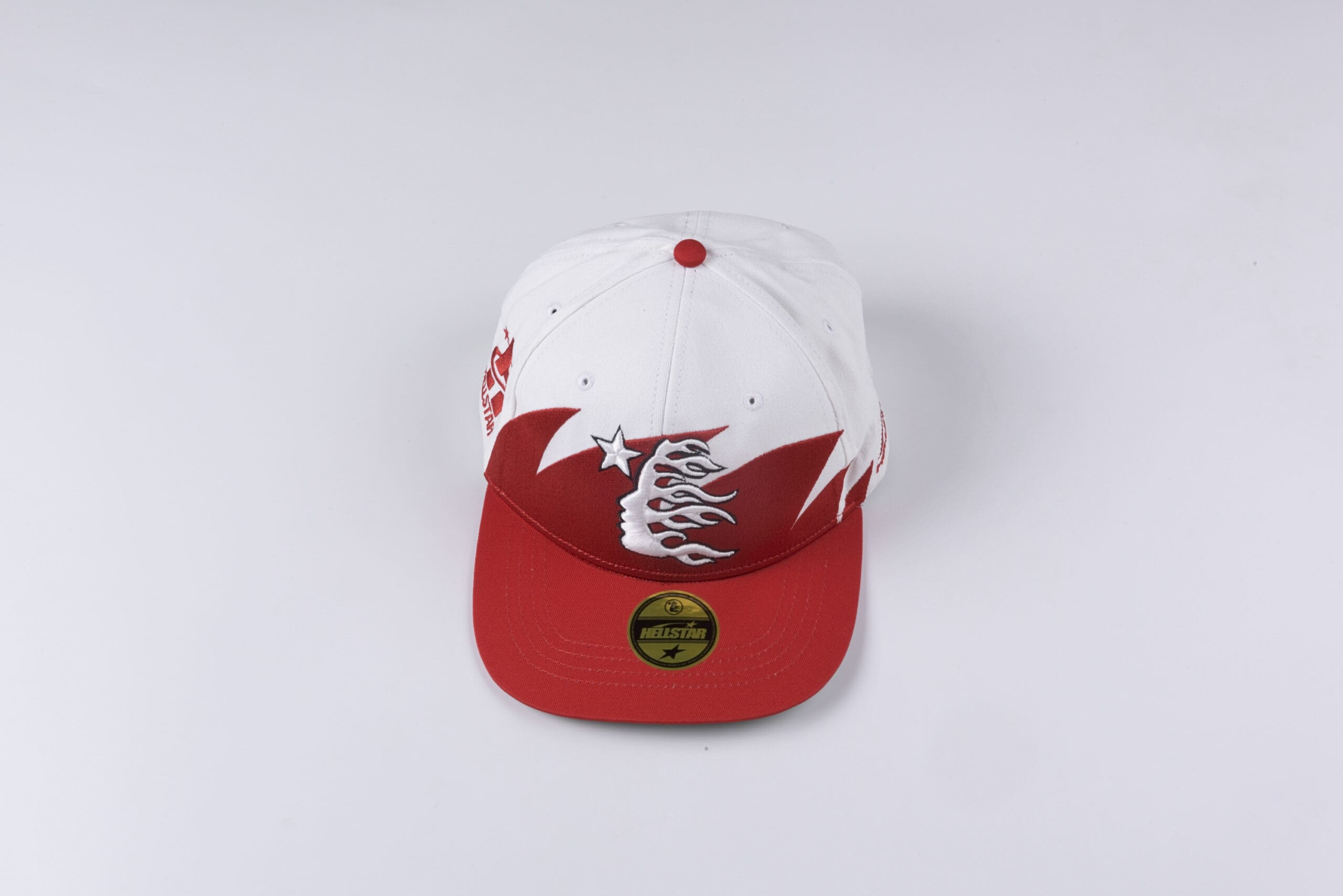 H*lst*r studios rhinestone logo fitted baseball cap for men and women