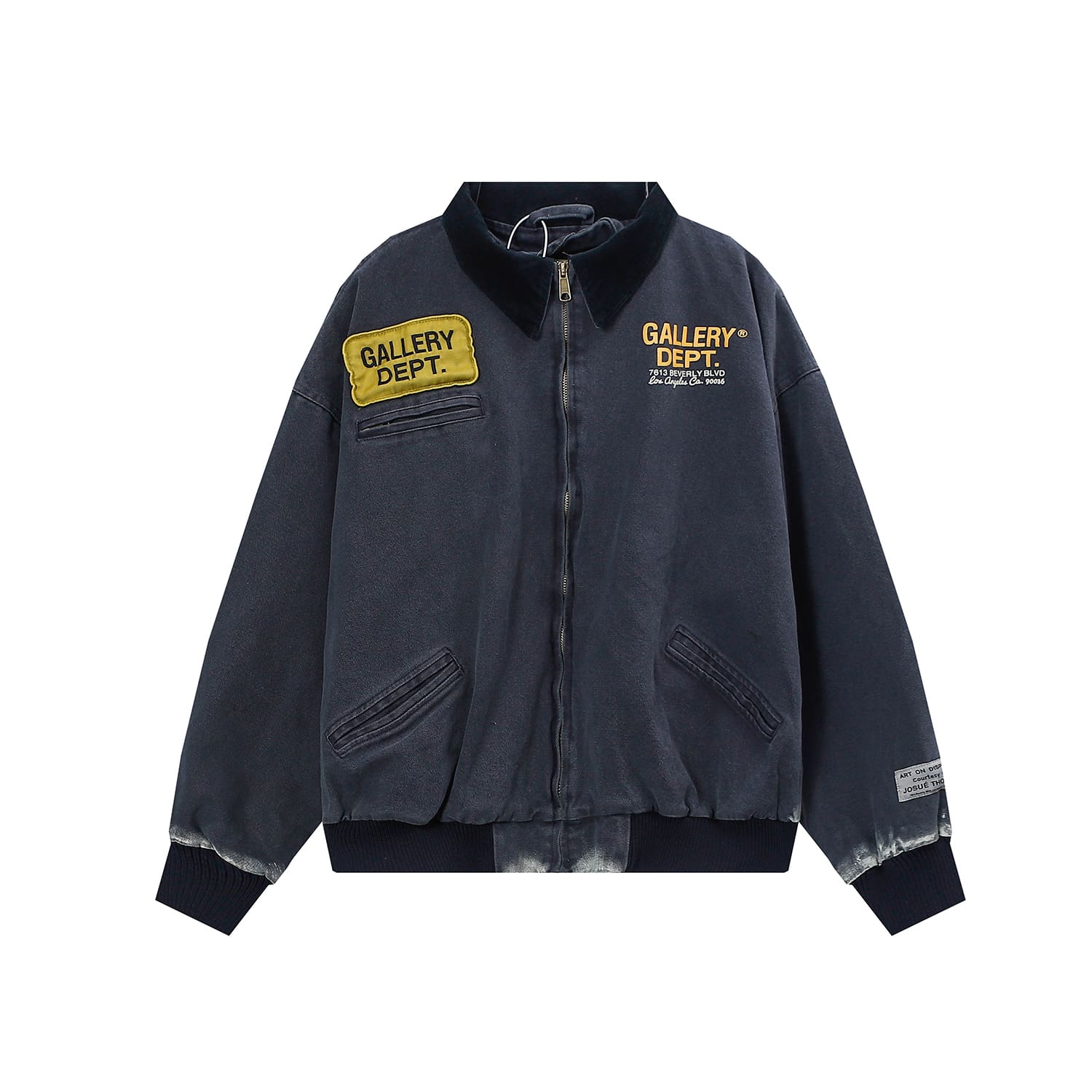 Gallery Dept Retro Washed Distressed Denim Jacket