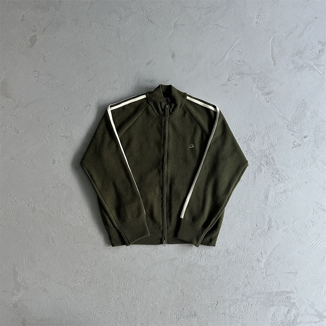 Corteiz Knit Zip Up Fleece Coat