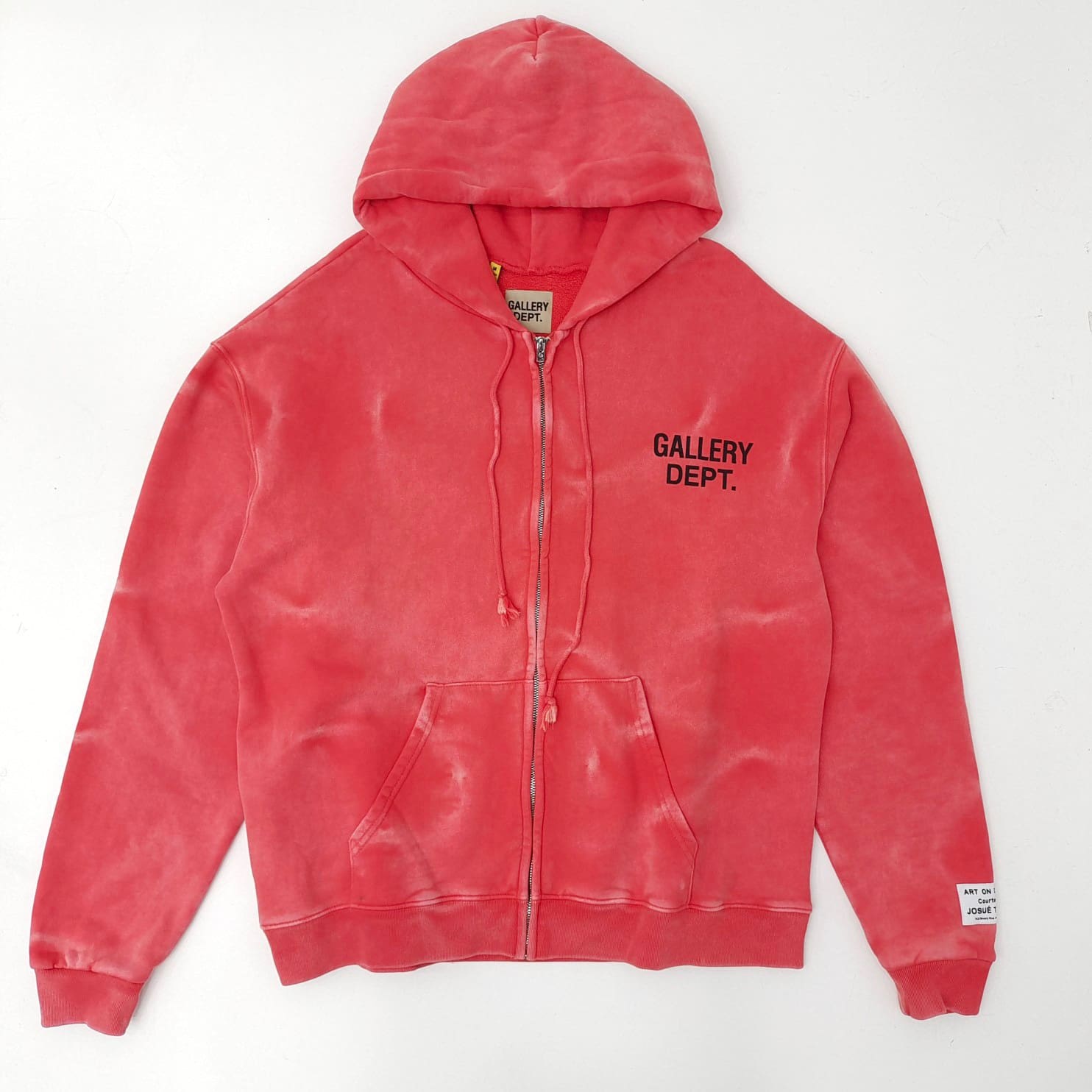 Gallery Dept Water Ripple Washed Zipper Sweater
