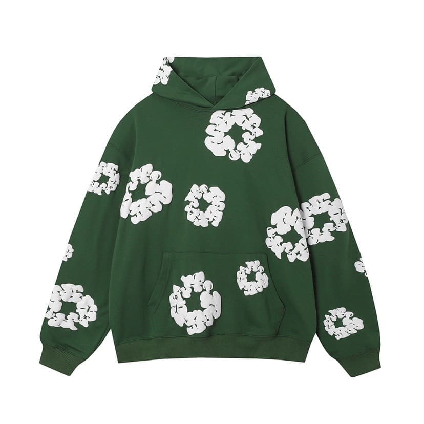 Denim Tears 2022Ss Floral Print Fog Sweatshirt Set