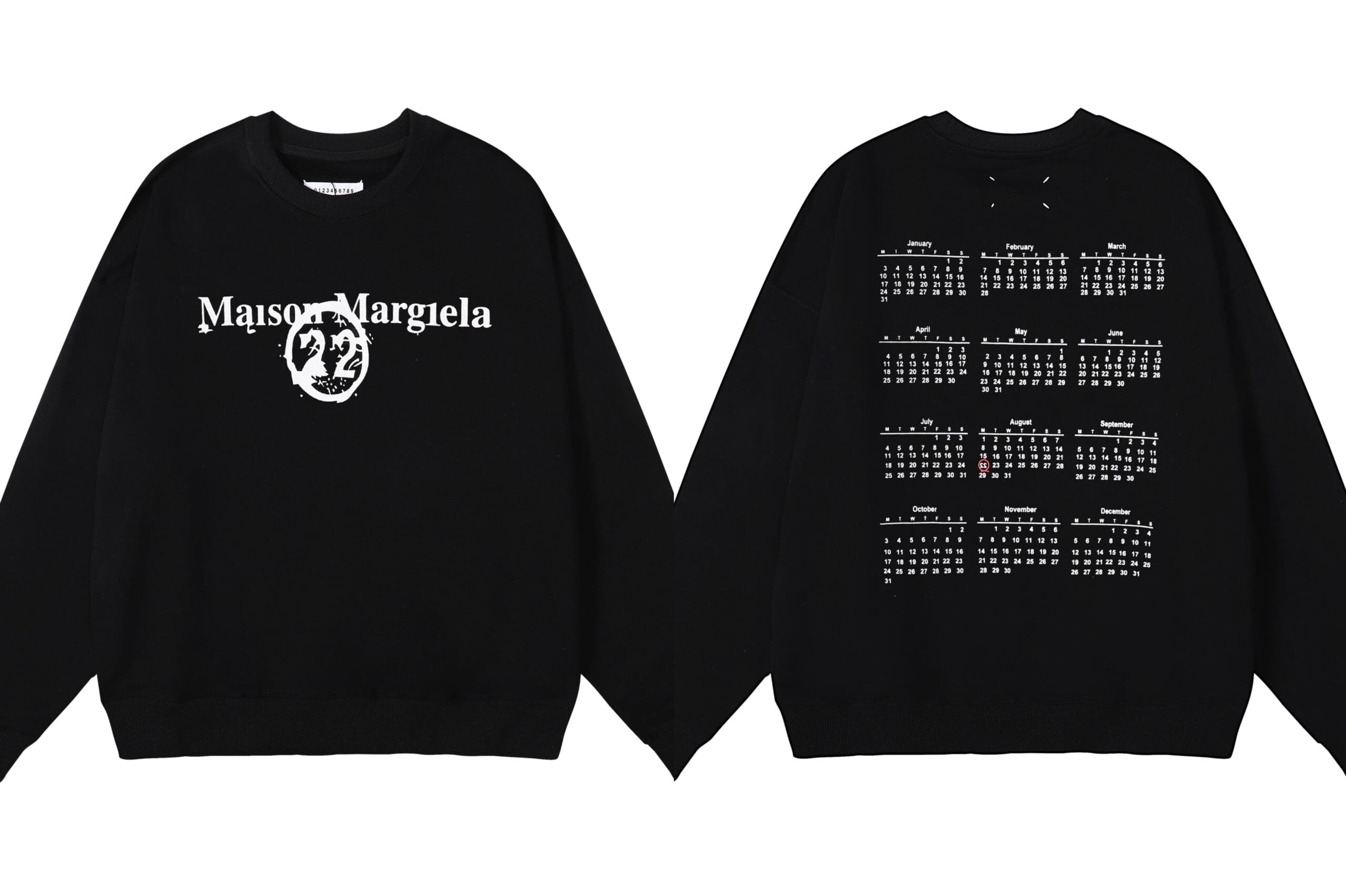 Maison Margiela Heavyweight Hooded Sweater