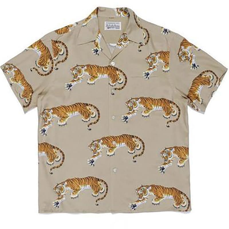 Wacko Maria Full Print Graffiti Short Sleeve Shirt