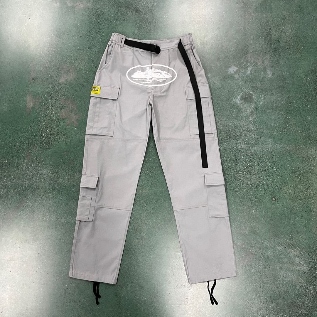 Corteiz Devil Island Embroidery Sweatpants