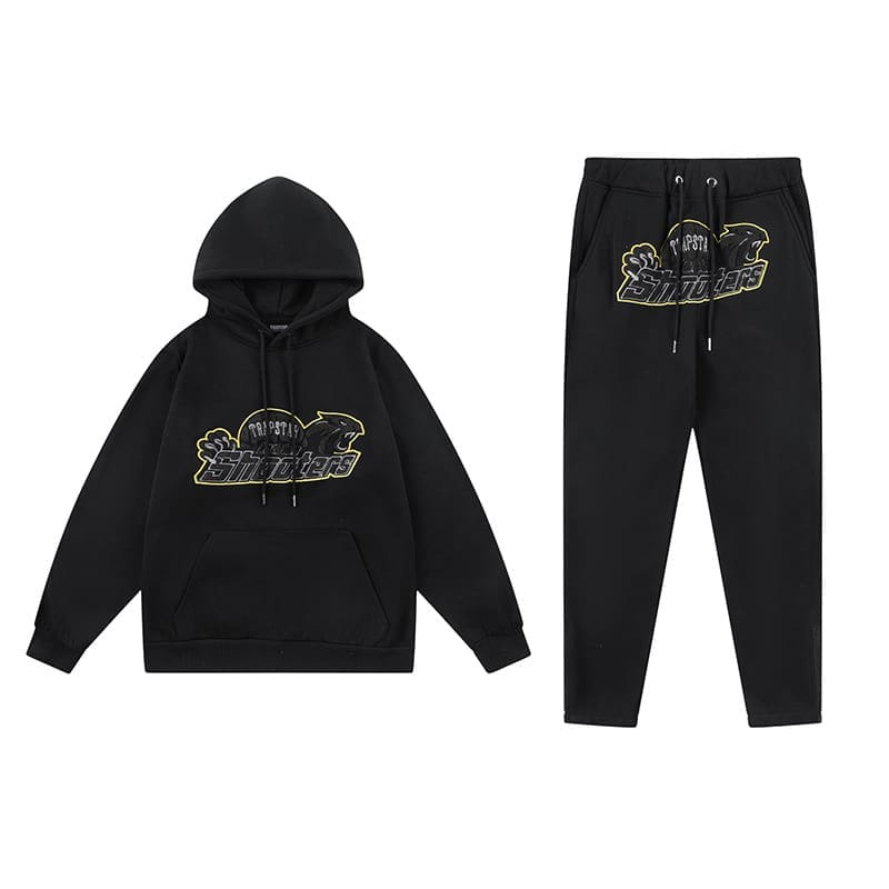Trapstar Yellow Thread Tiger Head Hoodie