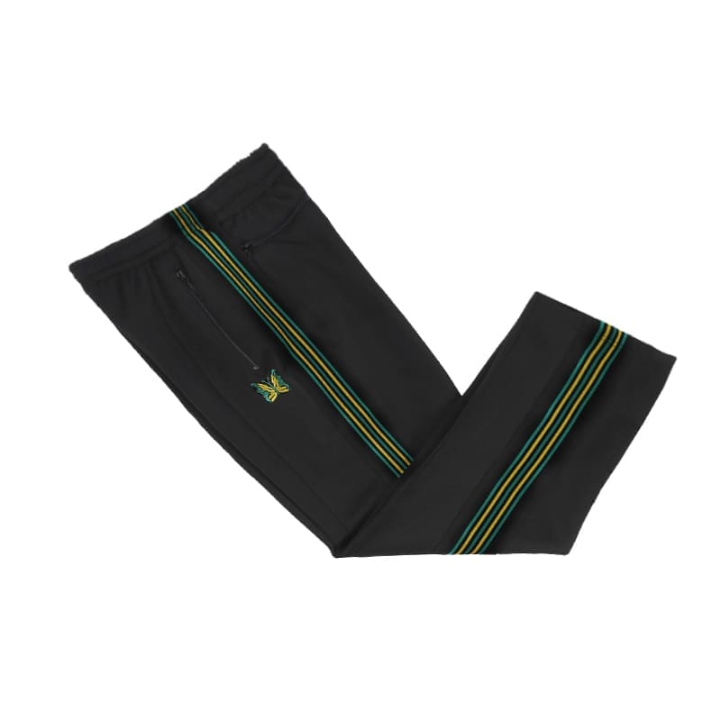 Needles Butterfly Embroidery Side Stripe Pants (Ins)