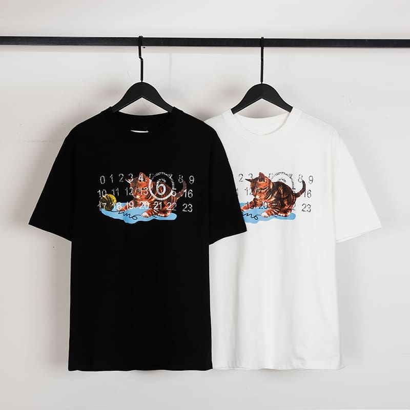 Maison Margiela Letter Logo T-Shirt