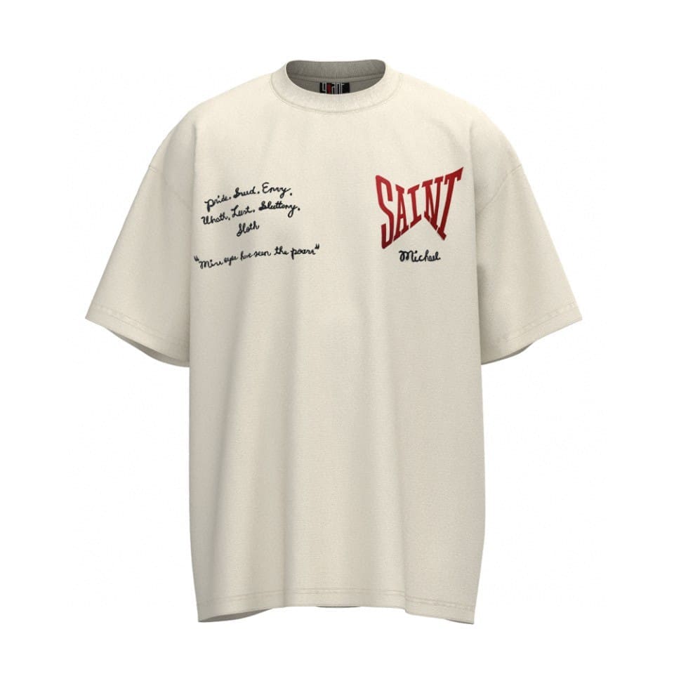 Saint Michael Alphabet Logo Tee