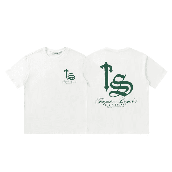 Trapstar TS Letter Print Short Sleeve T-Shirt and Sports Shorts Set for Men and Women