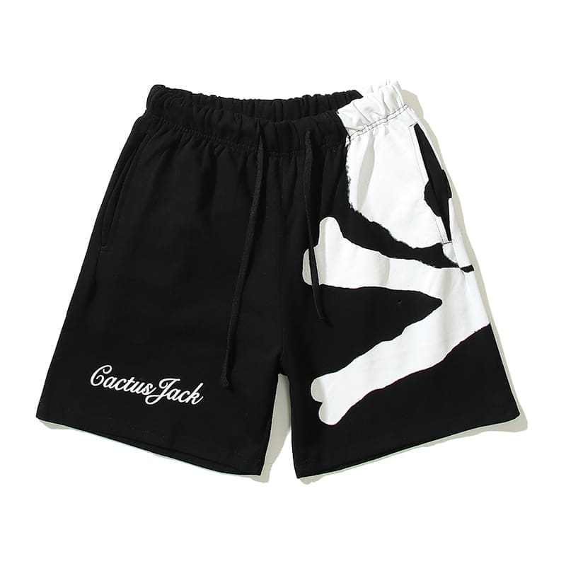 Travis Scott Cactus Jack Hip Hop Skull Shorts