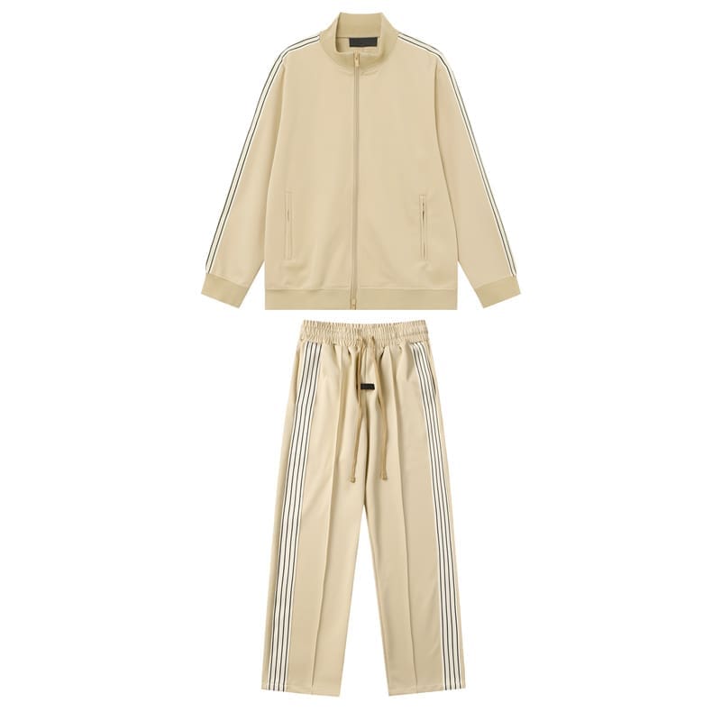 Fog Striped Collar Jacket Suit