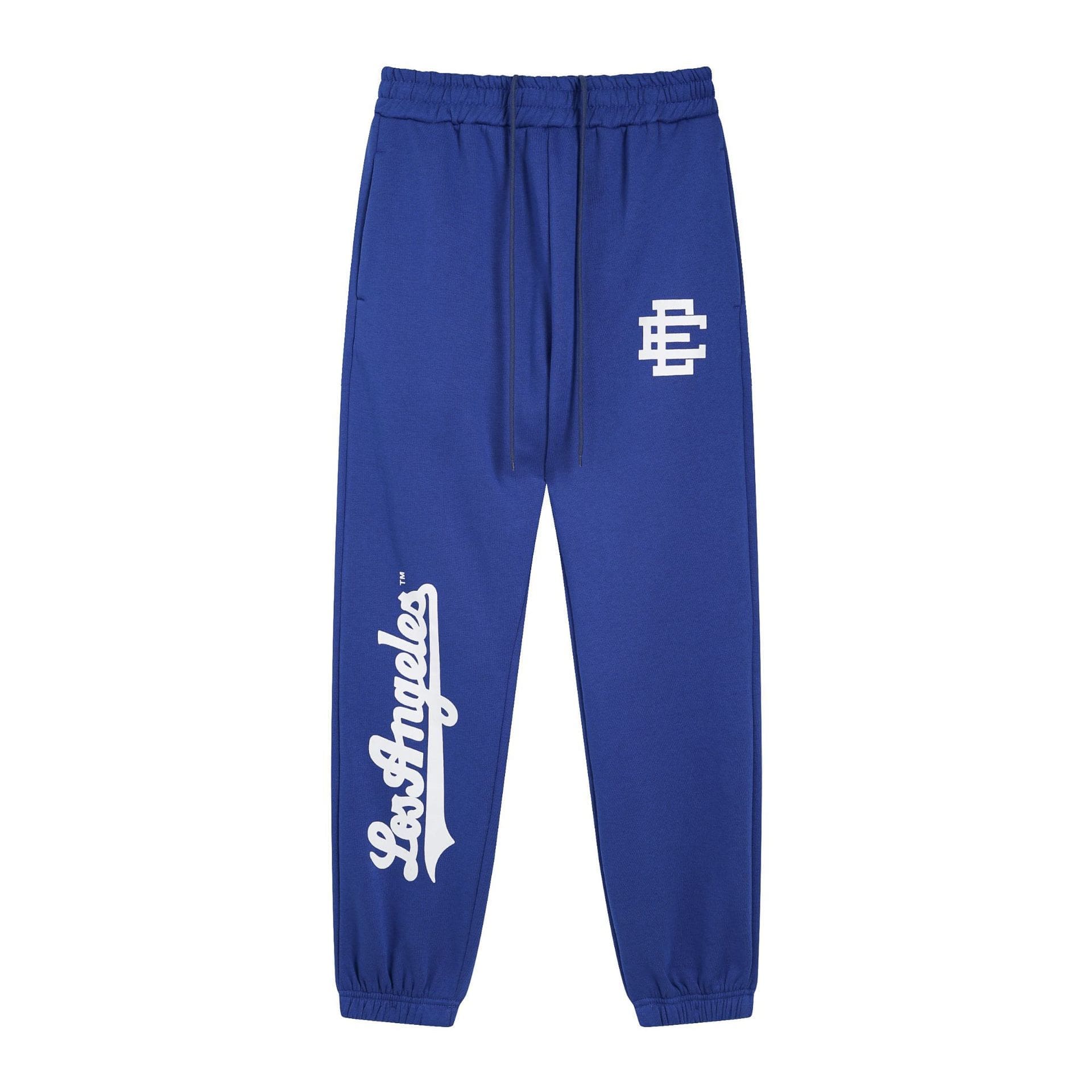 Eric Emanuel Loose Sports and Leisure Ankle Banded Pants for Men and Women