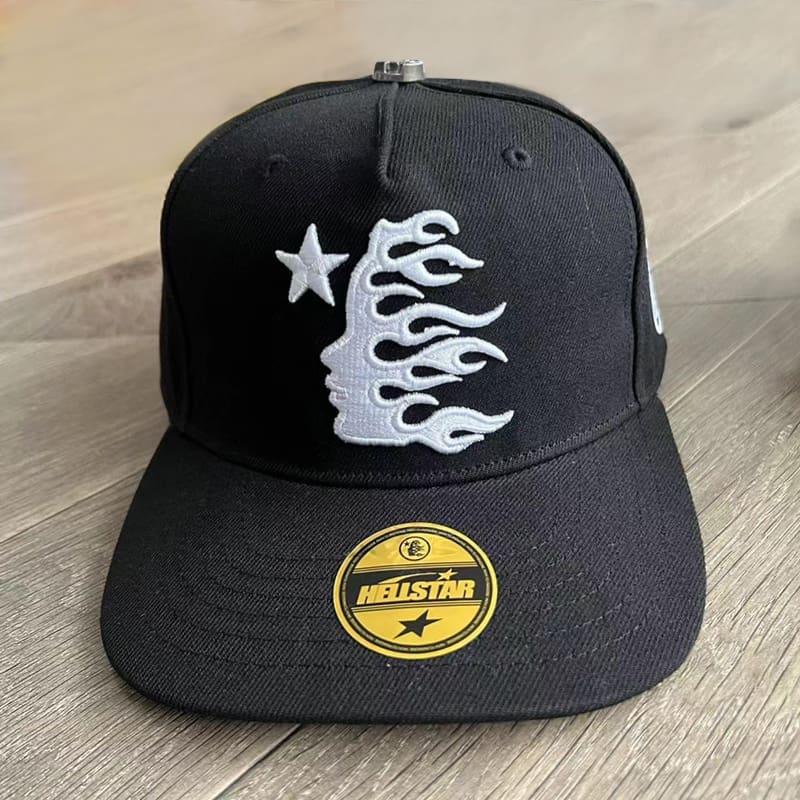 H*lst*r studios rhinestone logo fitted baseball hat for men and women