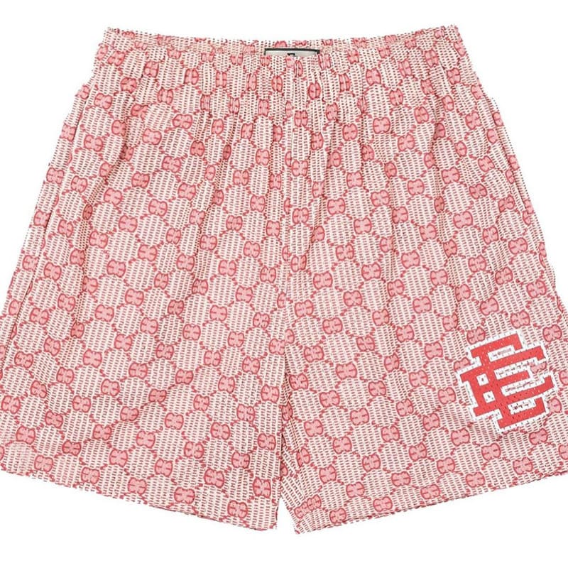 Eric Emanuel Sports Fitness Mesh Basketball Shorts for Men and Women