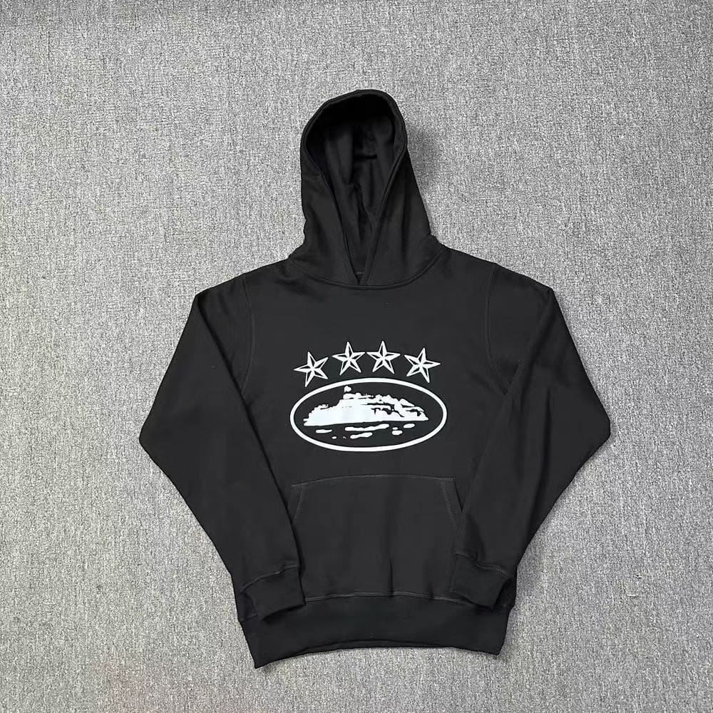 Corteiz Devil Island Hoodie Street Hip-Hop Tracksuit