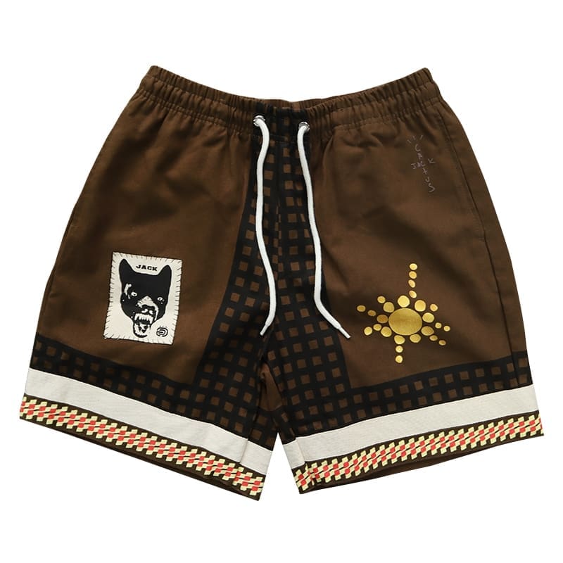 Travis Scott Cactus Jack Wolf Short
