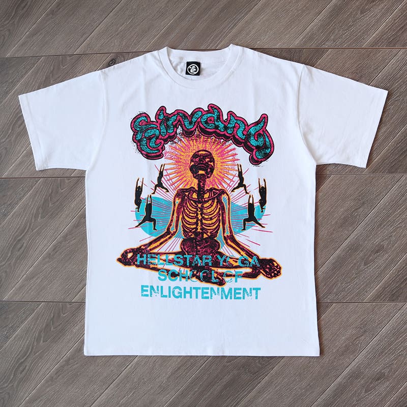 H*lst*r studios nirvana skeleton tee