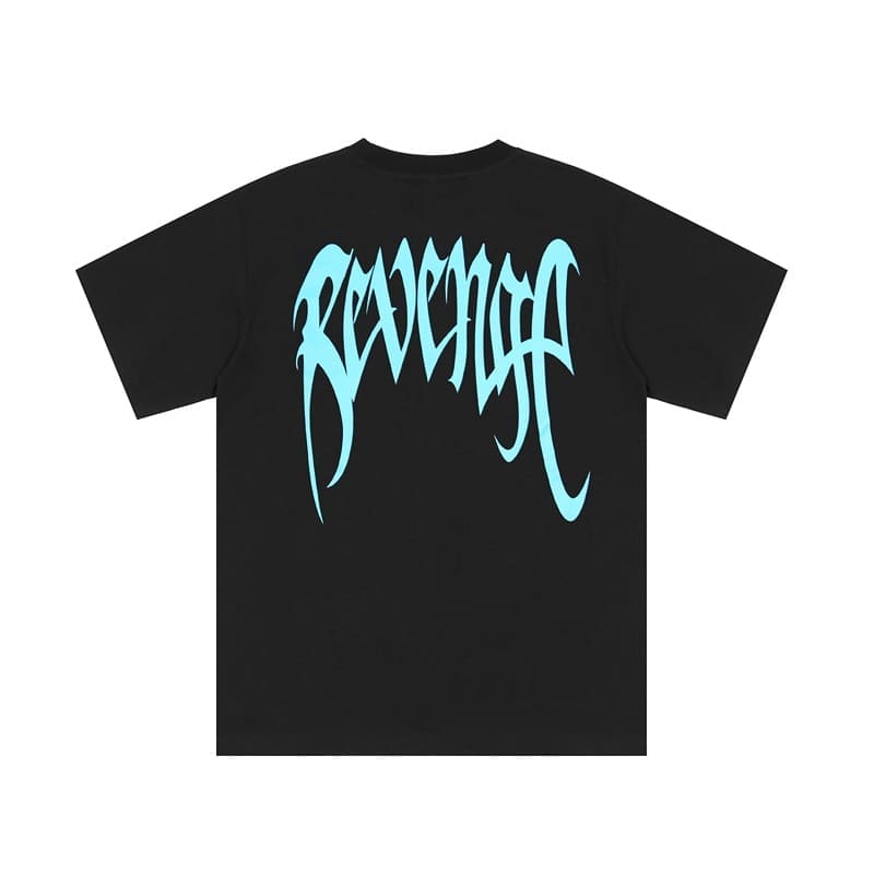 Revenge Character Letter Printed T-Shirt