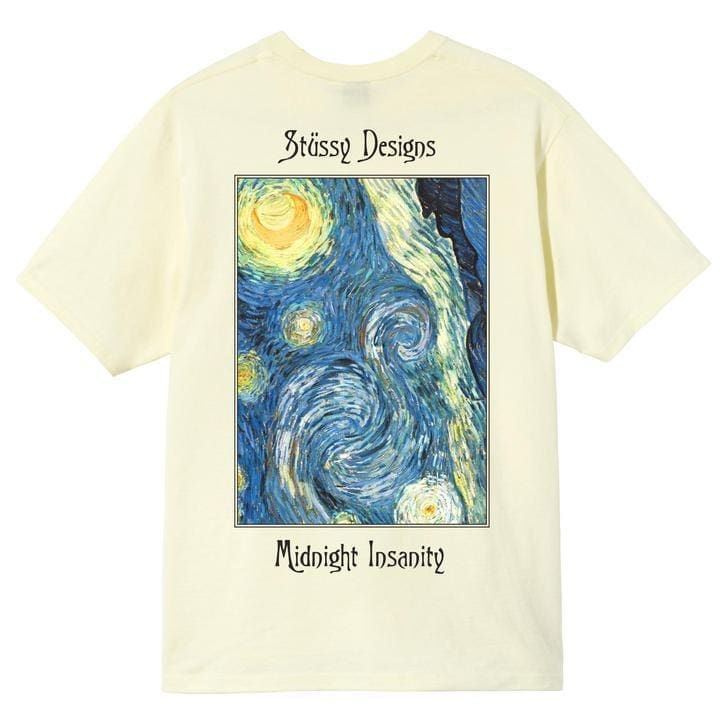 Stussy Crown Surfing Print Short Sleeve T-Shirt for Men and Women 2