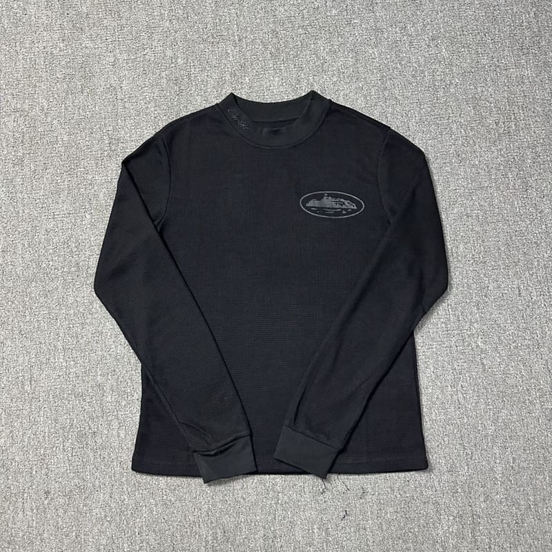 Corteiz Devil Island Embroidered Logo T-Shirt
