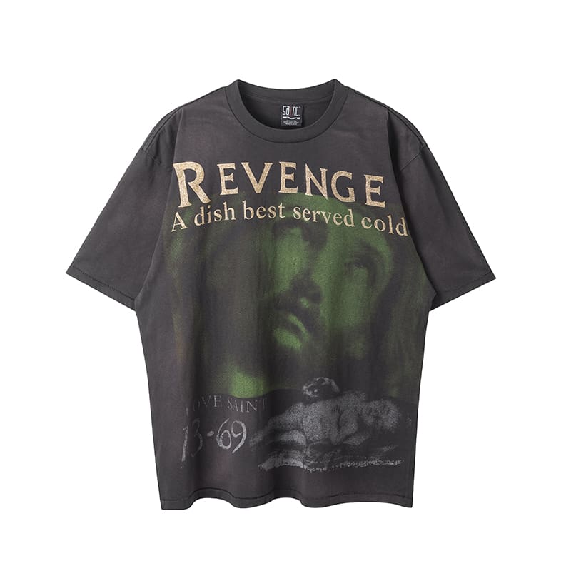 Saint Michael x BerBerJin Loose Short Sleeve T-Shirt Worn by Takuya Kimura