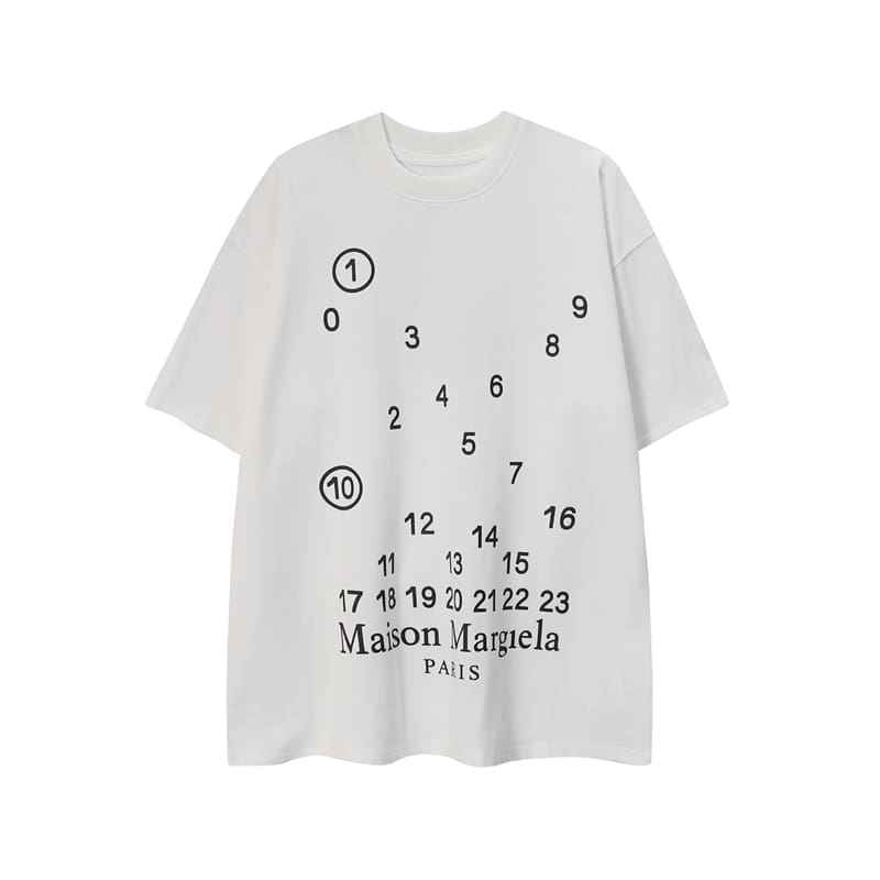 Maison Margiela Graphic-Printed Crewneck T-Shirt