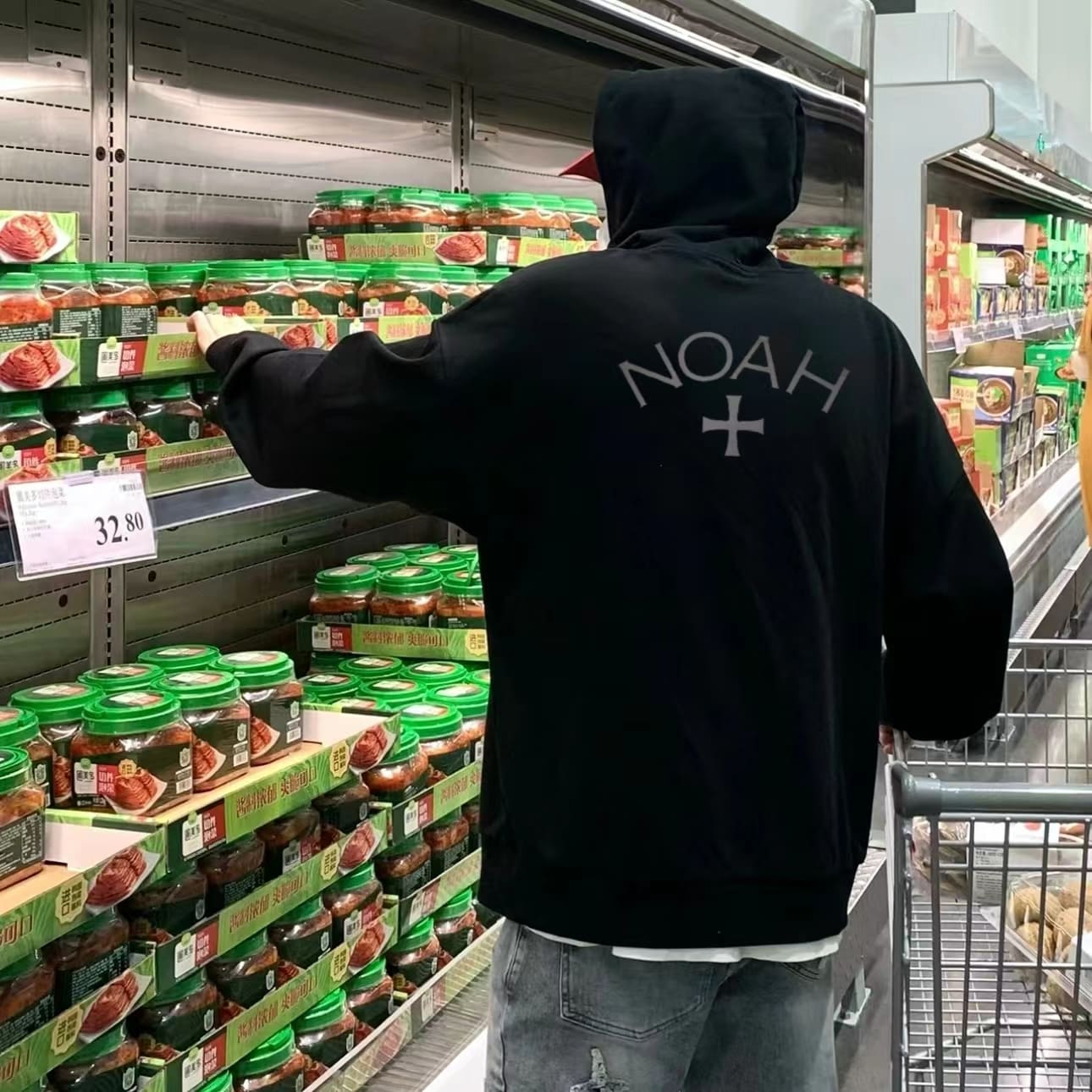 Noah Black Soul Embroidery Sweater