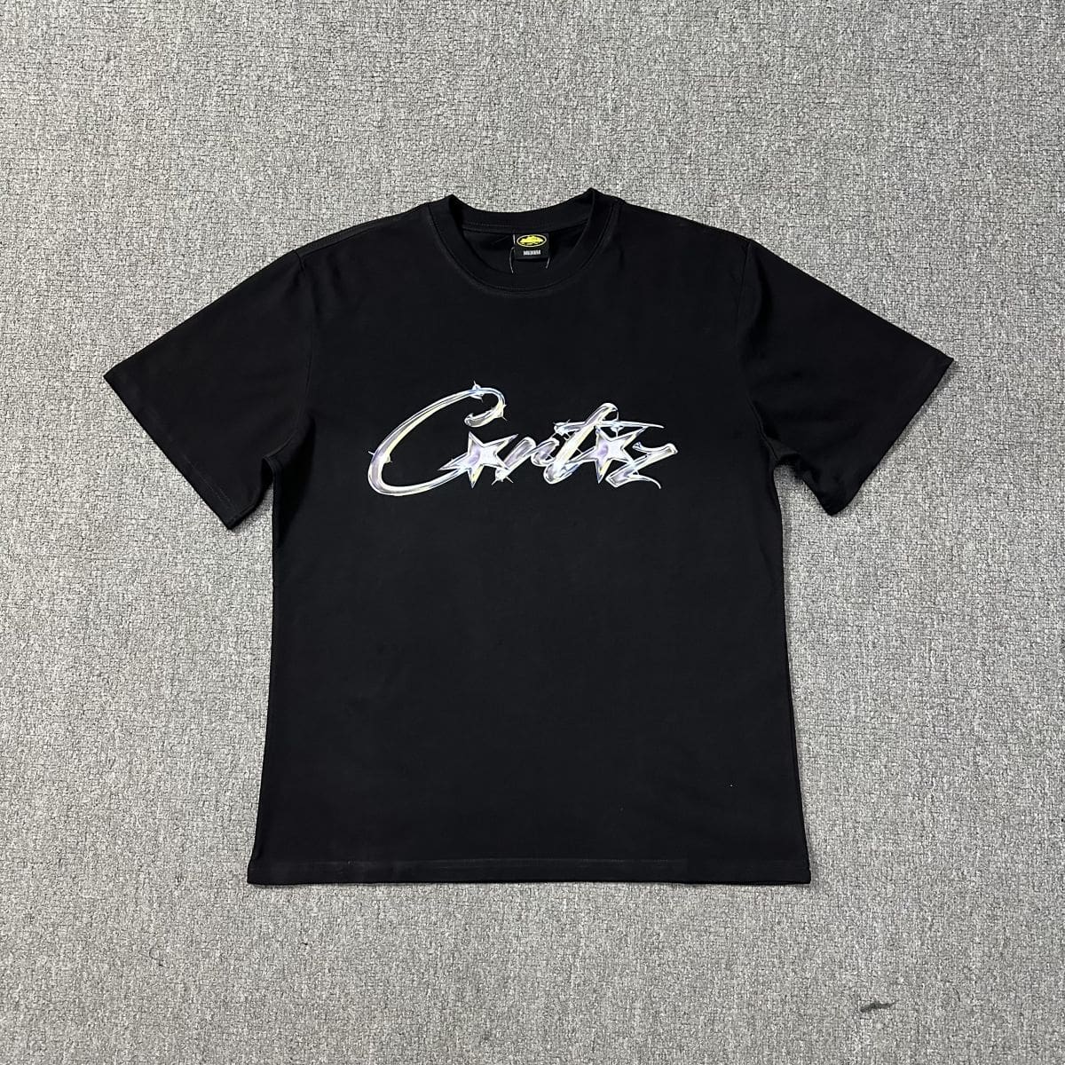 Corteiz Devil Island Gem Letter Print Summer Casual T-Shirt
