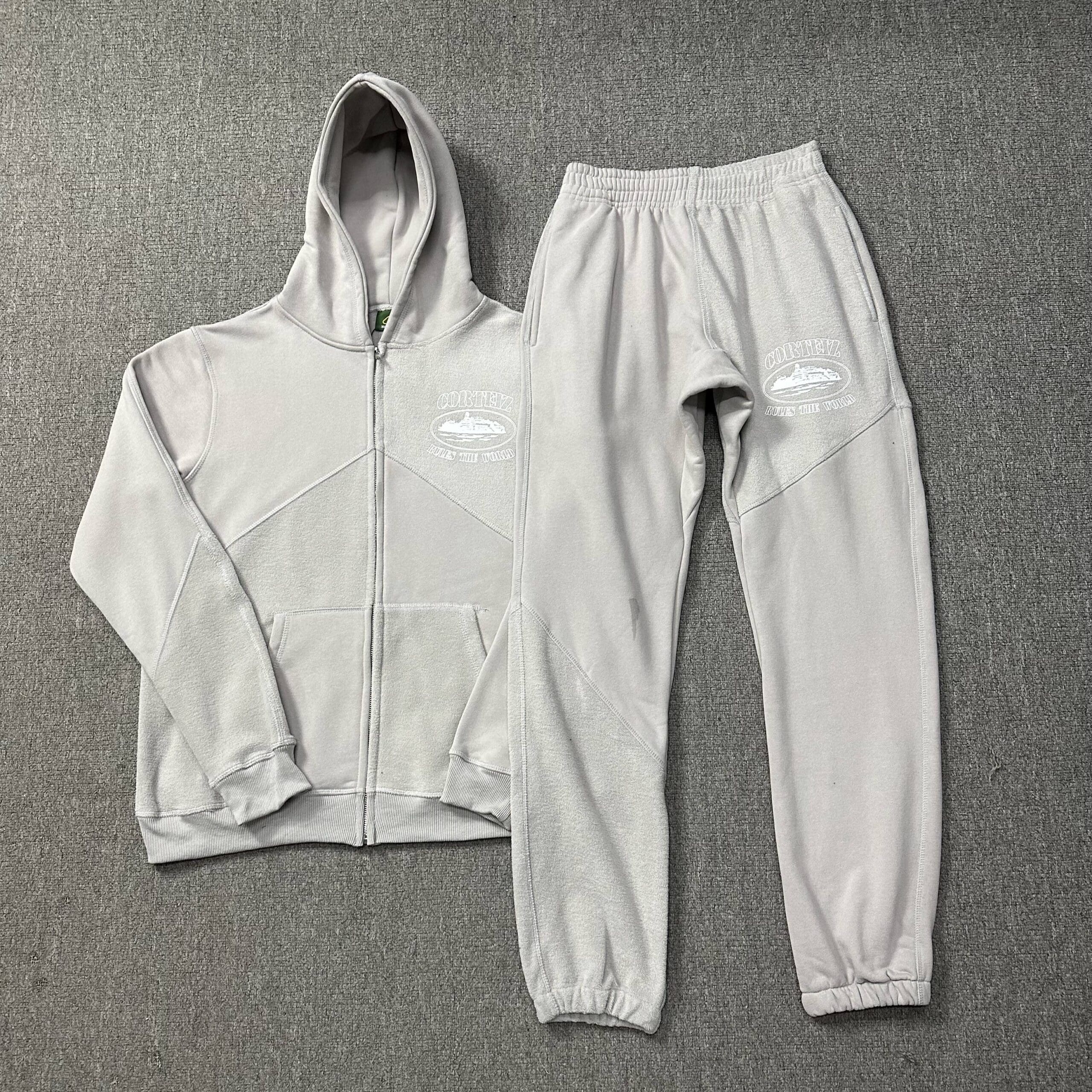 Corteiz Devil Island Fleece-Lined Sweatpants
