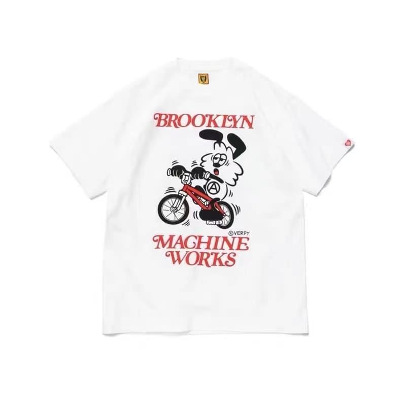 Human Made Preppy Style Letter Tee