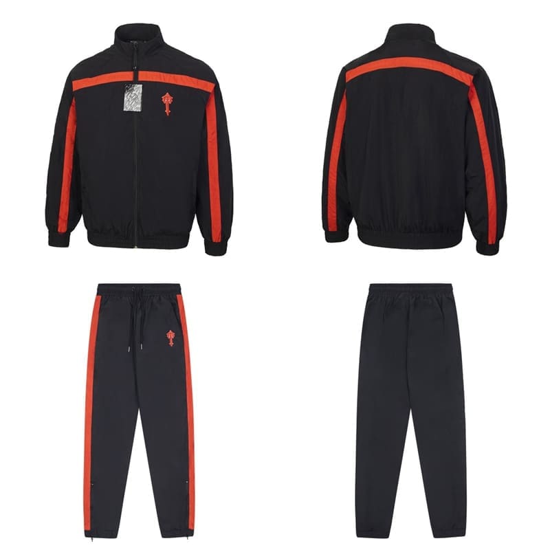 Trapstar Stand Collar Embroidered Windproof Suit
