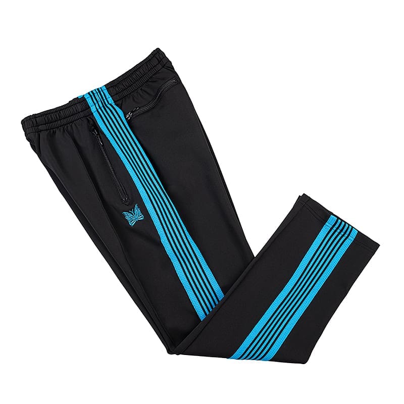 Needles Butterfly Embroidery Side Stripe Pants (Ins)