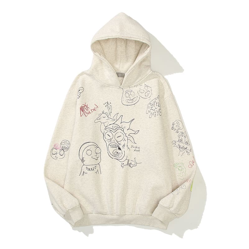 Kanye West Big Talker Hip Hop Graffiti Hoodie