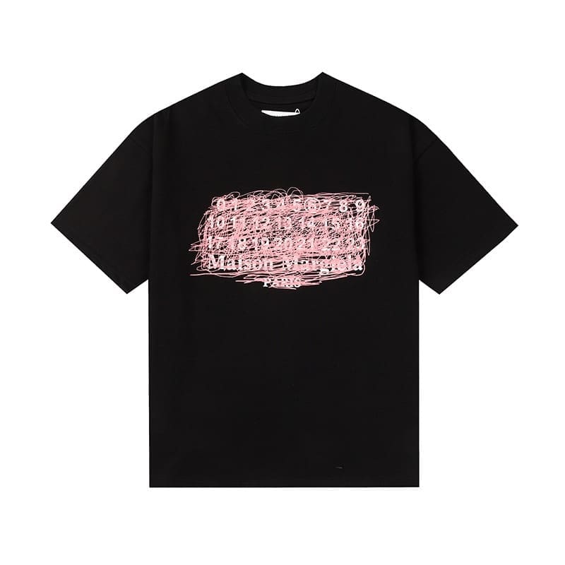Margiela Mm6 Graffiti Print T-Shirt