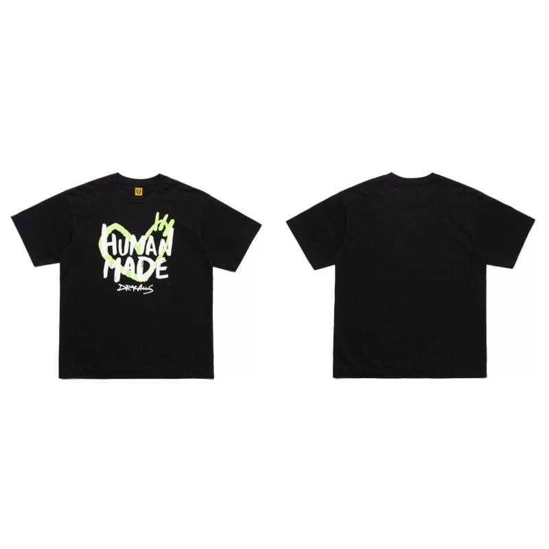 Human Made Love Black Short Sleeve Tee