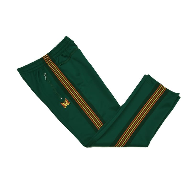 Needles Butterfly Embroidery Side Stripe Pants (Ins)