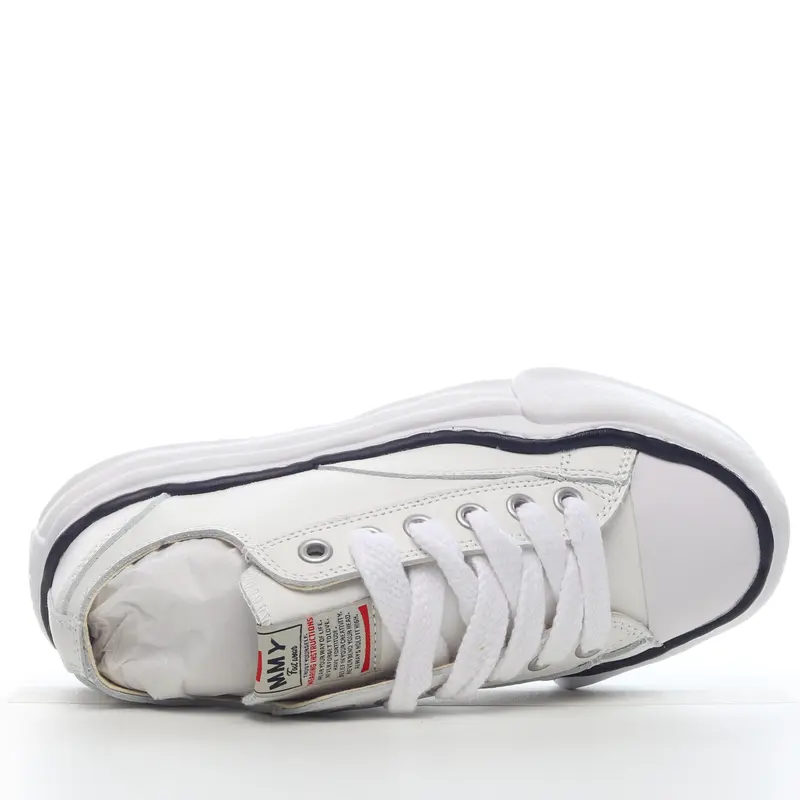 MMY Maison MIHARAYASUHIRO Wayne Original Sole Leather Low Sneaker GRWY