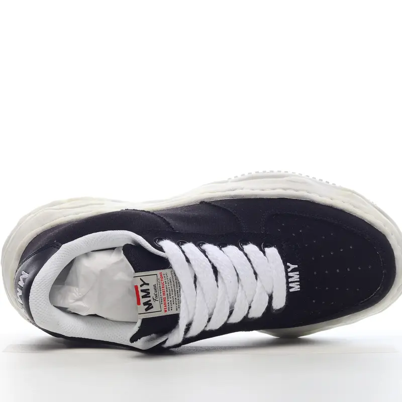 MMY Maison MIHARAYASUHIRO Wayne Original Sole Leather Low Sneaker GRWY A A