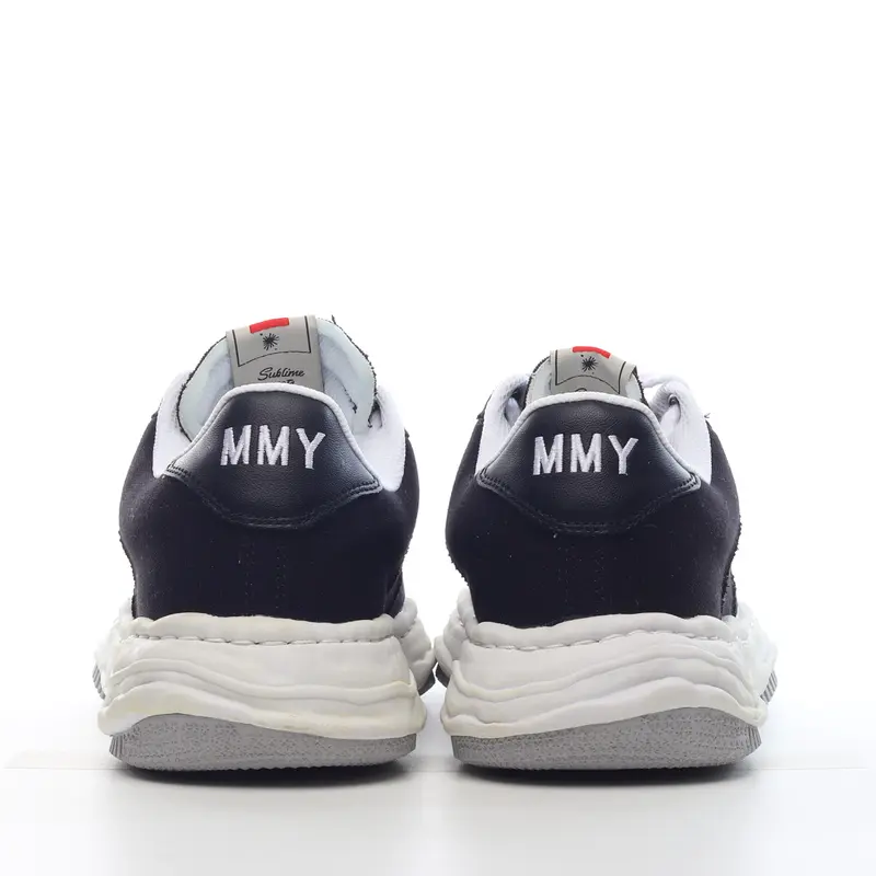 MMY Maison MIHARAYASUHIRO Wayne Original Sole Leather Low Sneaker GRWY A A
