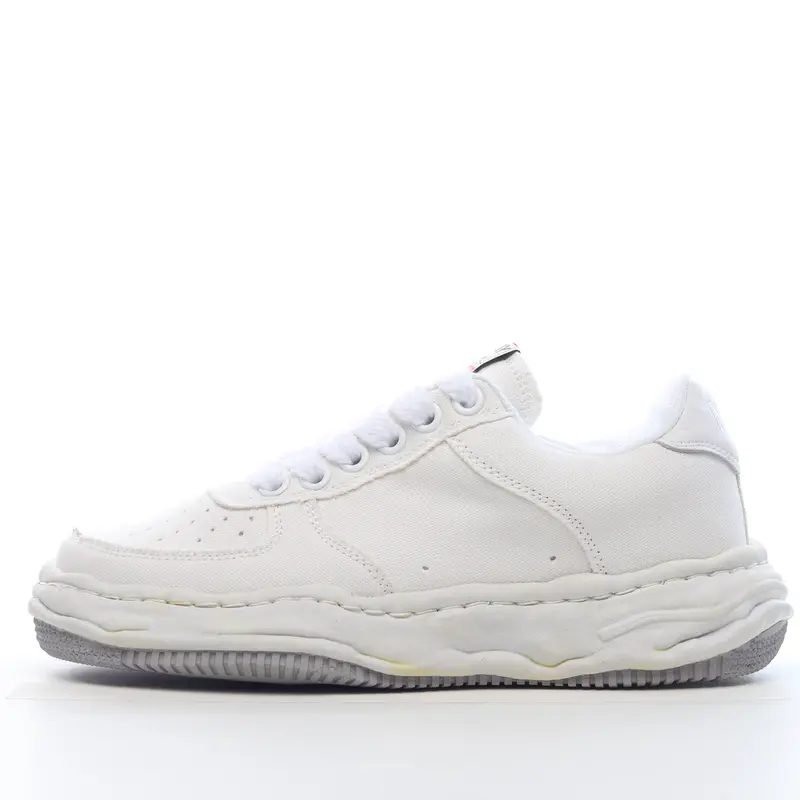 MMY Maison MIHARAYASUHIRO Wayne Original Sole Leather Low Sneaker GRWY B