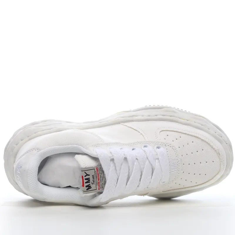 MMY Maison MIHARAYASUHIRO Wayne Original Sole Leather Low Sneaker GRWY B