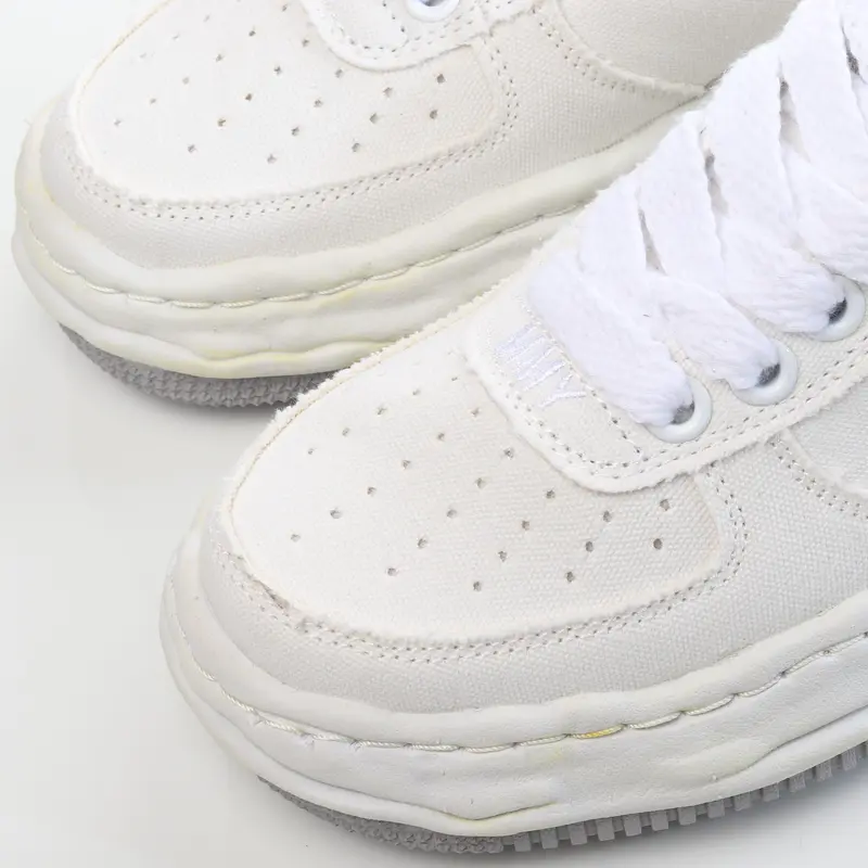 MMY Maison MIHARAYASUHIRO Wayne Original Sole Leather Low Sneaker GRWY B