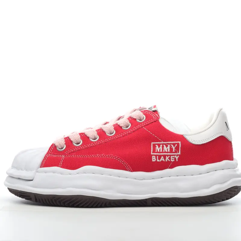 MMY Maison MIHARAYASUHIRO Wayne Original Sole Leather Low Sneaker GRWY E