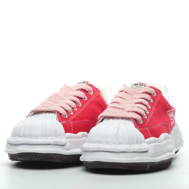 MMY Maison MIHARAYASUHIRO Wayne Original Sole Leather Low Sneaker GRWY E