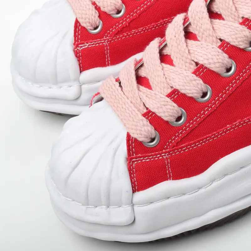 MMY Maison MIHARAYASUHIRO Wayne Original Sole Leather Low Sneaker GRWY E