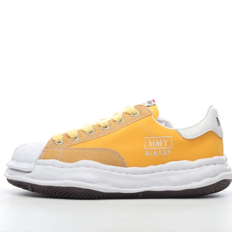MMY Maison MIHARAYASUHIRO Wayne Original Sole Leather Low Sneaker GRWY F